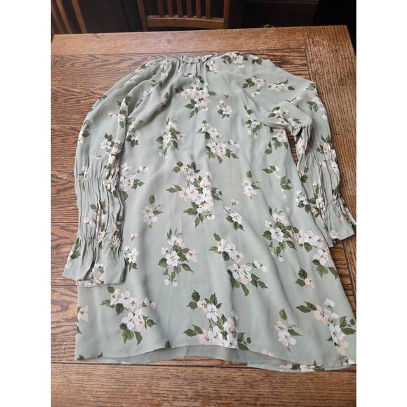 Reformation Adrienne Floral Mini Dress Size Small - Picture 4 of 4